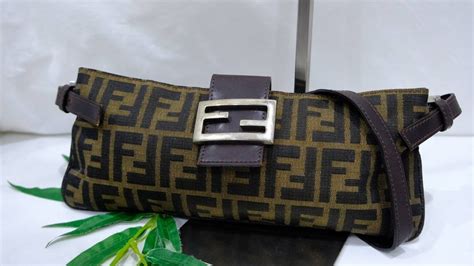 fendi waist bag white|genuine Fendi waist bag.